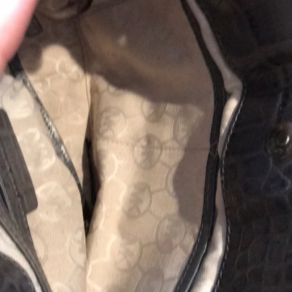 Michael Kors Grey Python Hamilton Bag - image 6